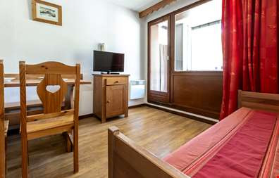 Tignes - Résidence Odalys Le Hameau du Borsat : Intérieur d'un logement