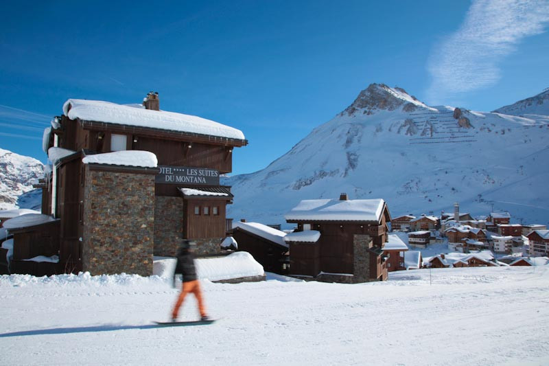 Ski au pieds Hôtel les suites du Montana