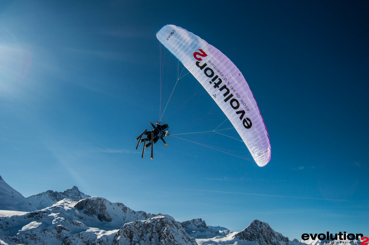 parapente vol découverte - tignes parapente vol découverte - tignes