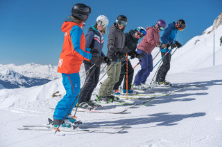 Cours ski collectif adultes Oxygène Tignes