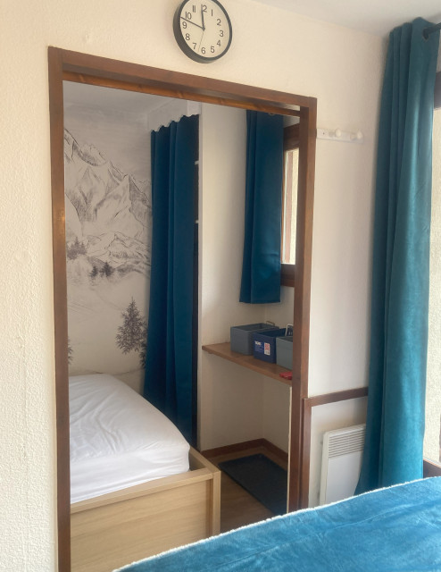 cabine vue du séjour