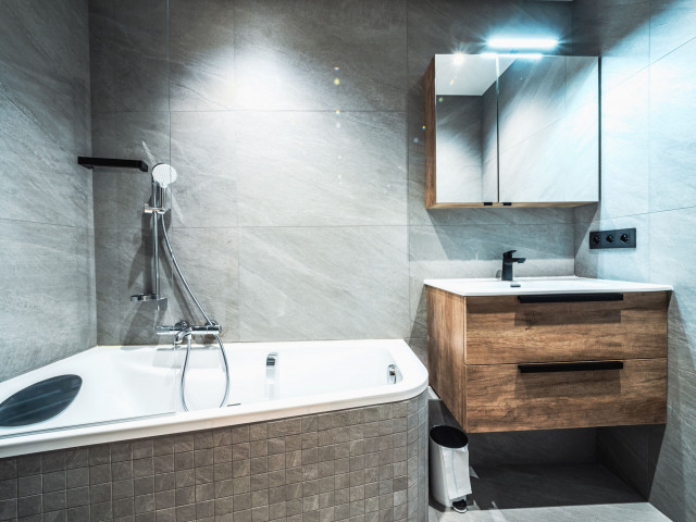 Magnifique salle de bain entièrement rénové.