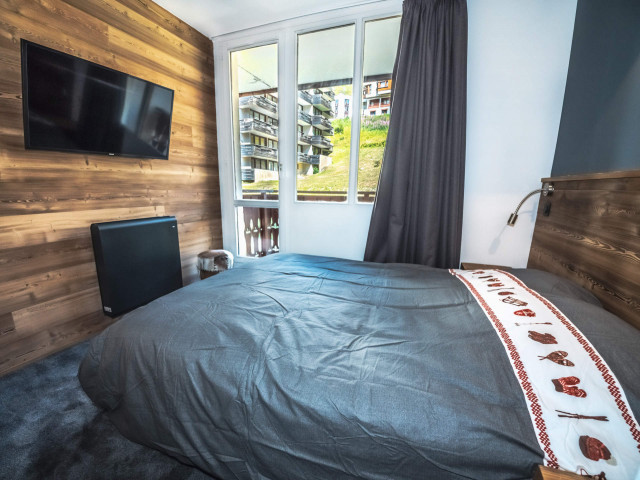 Chambre avec accès balcon
