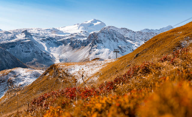 Automne à Tignes