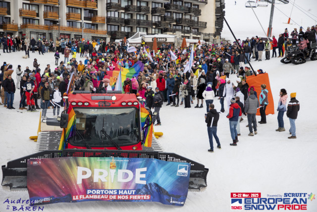 European snow pride Tignes