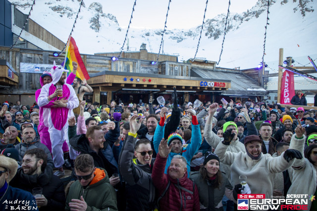 European snow pride Tignes