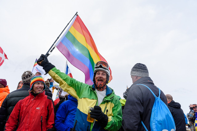 European snow pride Tignes