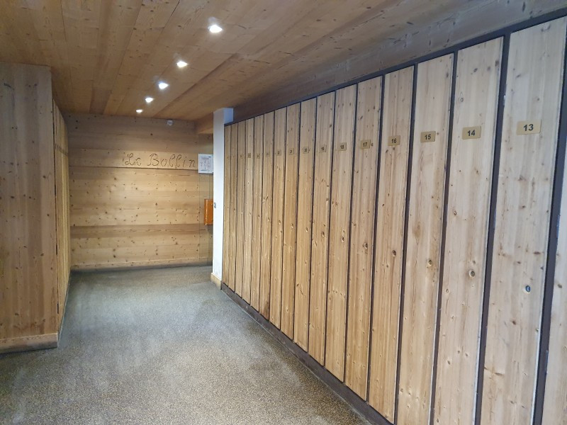 Tignes studio Bollin casier à ski, ski locker