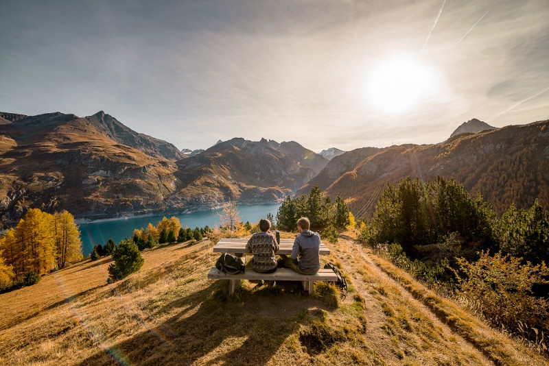 Automne à Tignes