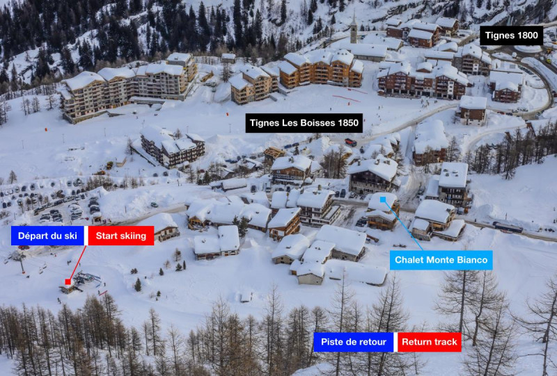 Chalet-monte-bianco-tignes-ski- alpes-localisation