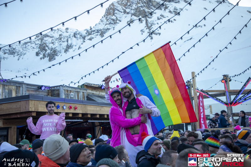 European snow pride Tignes