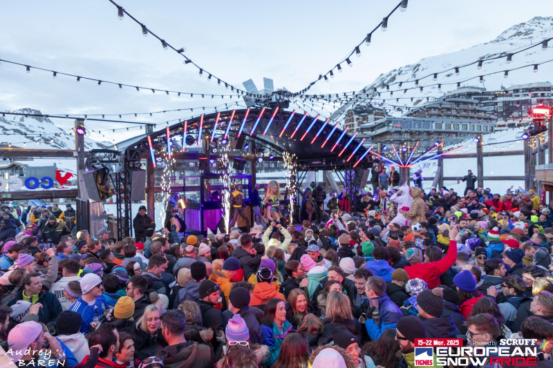 European snow pride Tignes