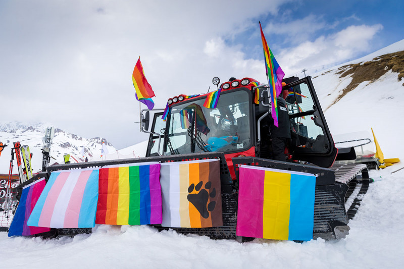 European snow pride Tignes