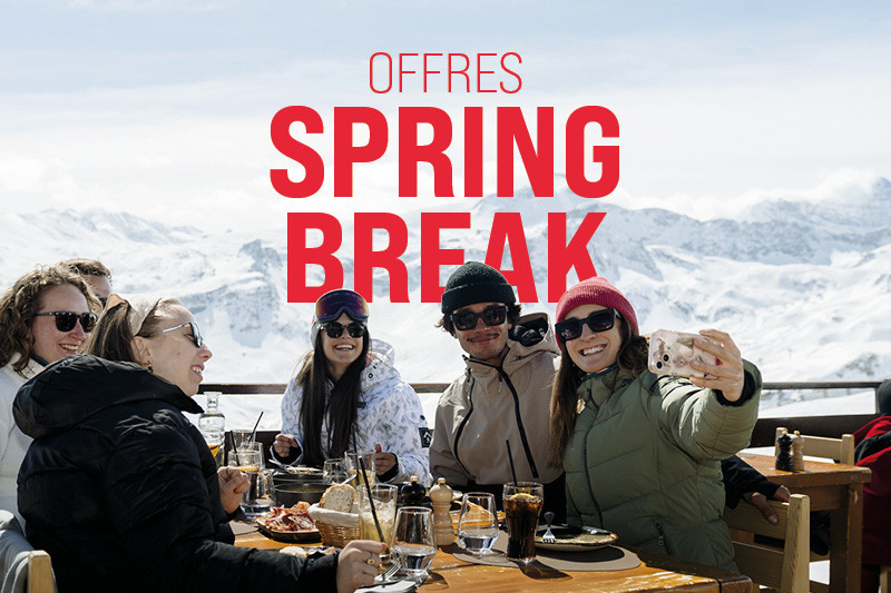 Offre Spring break - du 18 avril au 03 mai