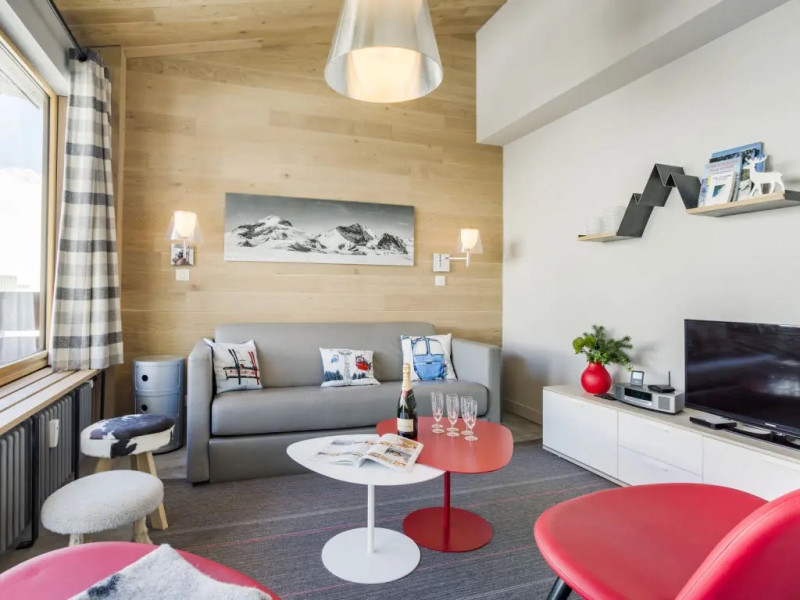 Salon location-appartement-hauts de val claret-ski-tignes