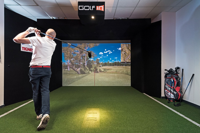 Simulateur de golf