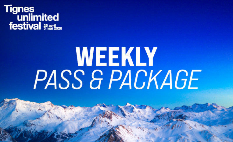 Weekly Package - Festival Tignes Unlimited