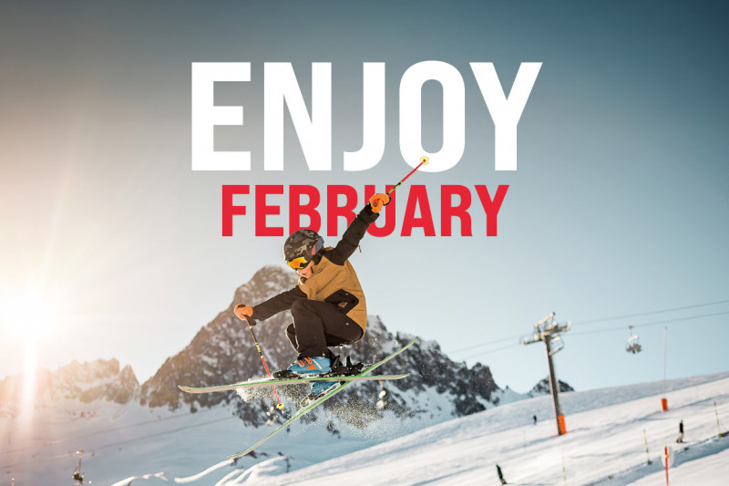 You will love your ski holidays in February, discover the Tignes resort